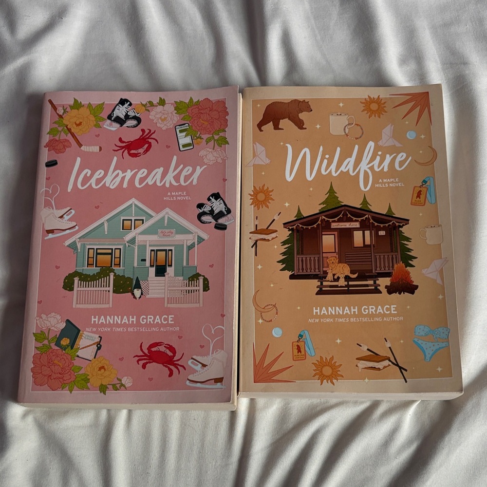 Icebreaker and Wildfire Books by Hannah Grace